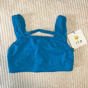 NWT M Blue Sports Bra